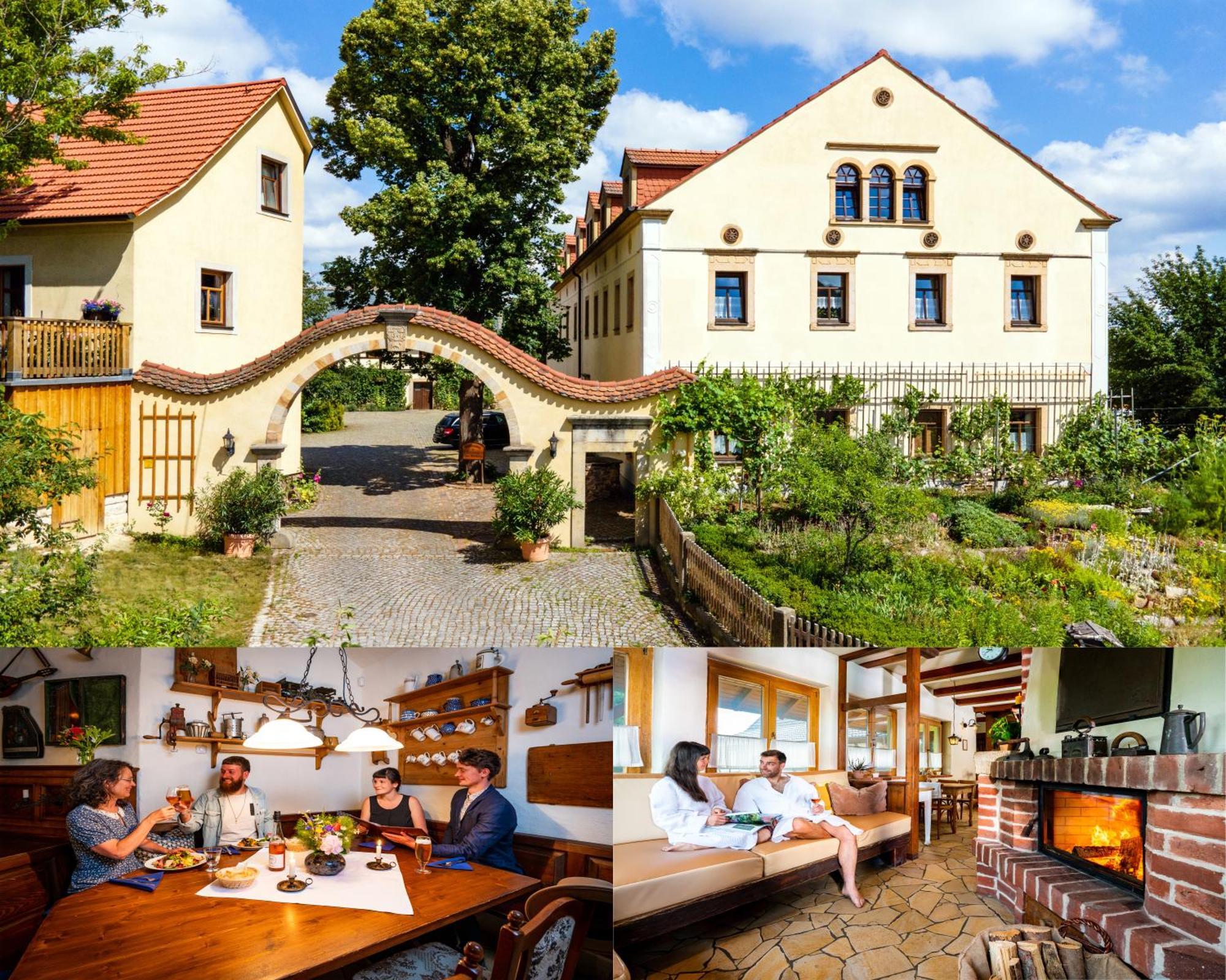 Landhotel Gut Wildberg Meißen Exterior foto